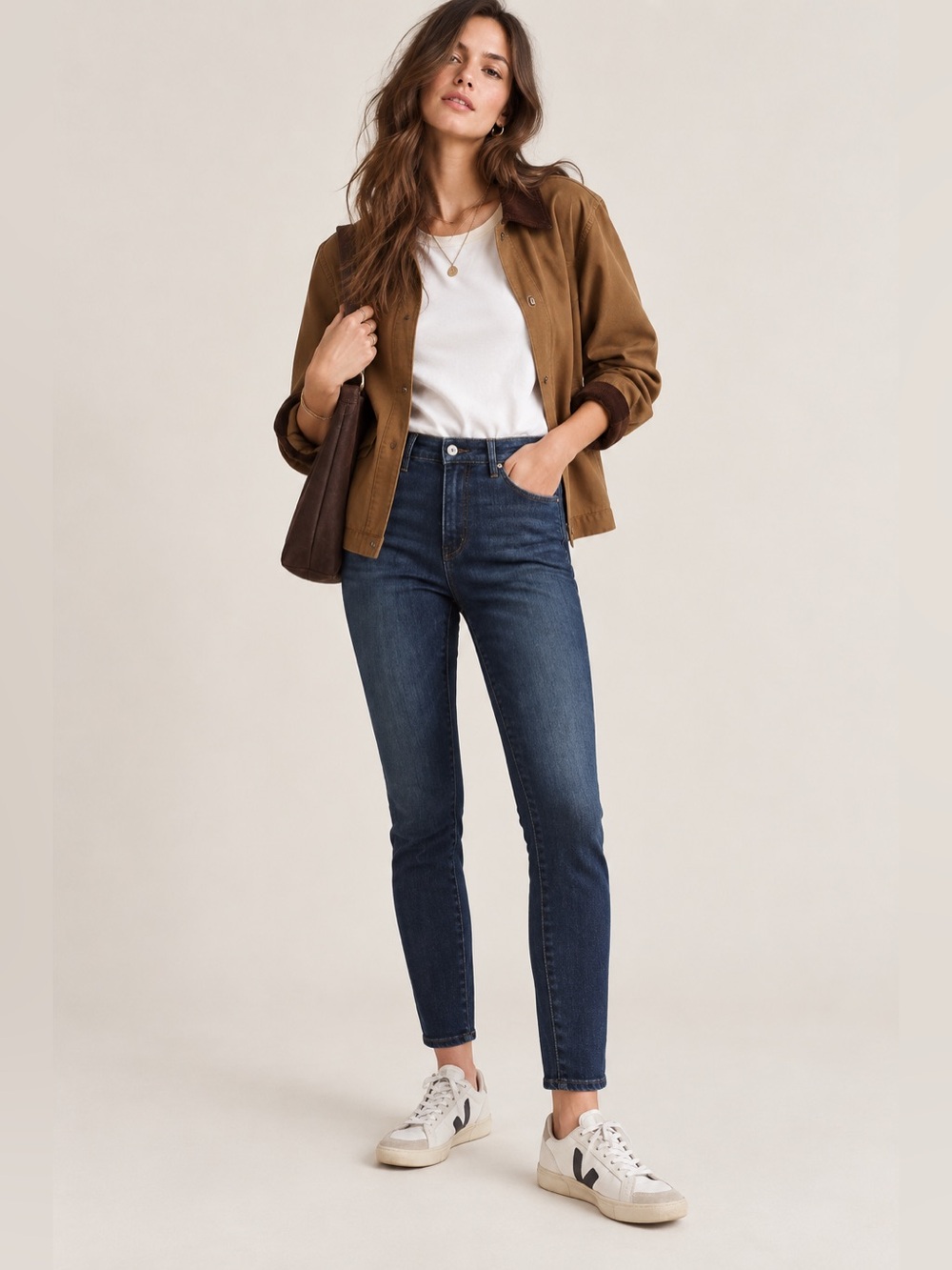 Anthropologie Pilcro Classic High-Rise Dark Wash Slim Jeans Size 30 New
